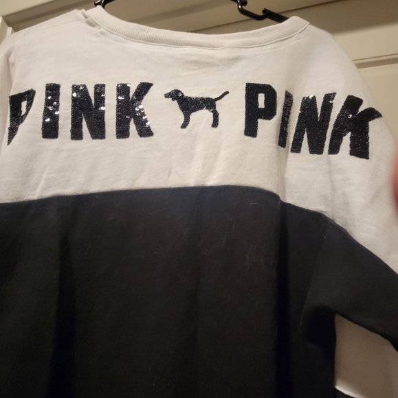 Victoria's Pink big shirt. Size S - Picture 3 of 6